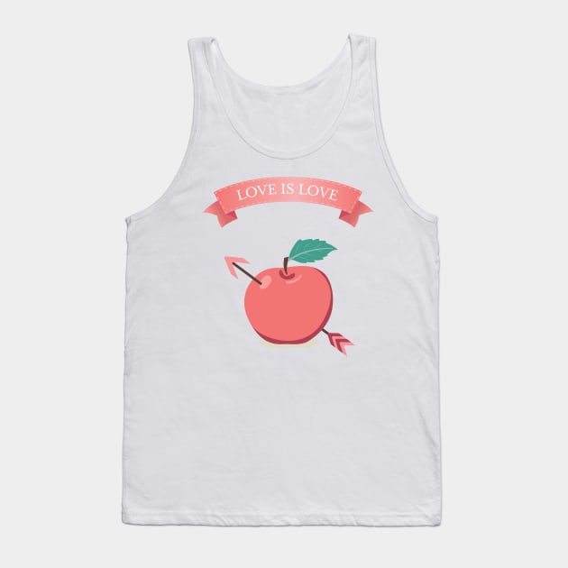 Love is Love Tank Top by SWON Design